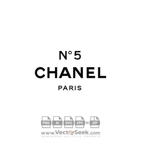 chanel no 5 sign|Chanel 5 vector logo.